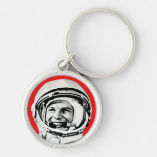 Yuri Gagarin - Sovjet Hero & Cosmonaut Sleutelhanger