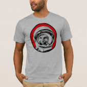 Yuri Gagarin - Sovjet Hero & Cosmonaut T-shirt (Voorkant)