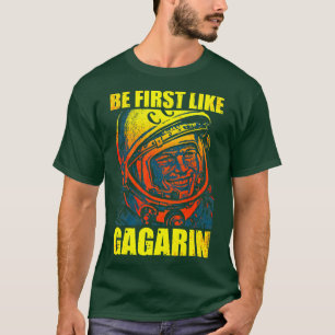 Yuri Gagarin Sovjet-kosmonaut Astronaut 10 T-shirt