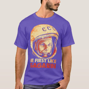 Yuri Gagarin Sovjet-kosmonaut Astronaut 4 T-shirt