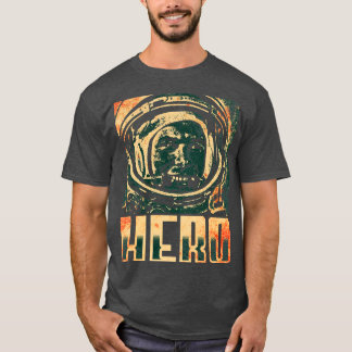 Yuri Gagarin Sovjet-kosmonaut Astronaut 9 T-shirt