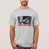 Yuri Gagarin - Sovjetruimtepropaganda T-shirt (Voorkant)