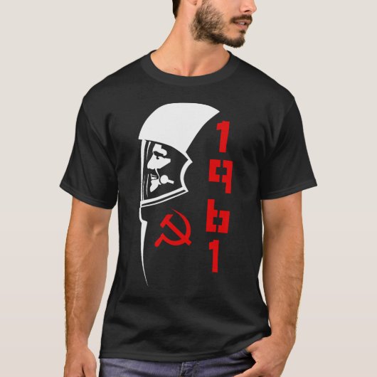 Yuri Gagarin T-shirt (Voorkant)