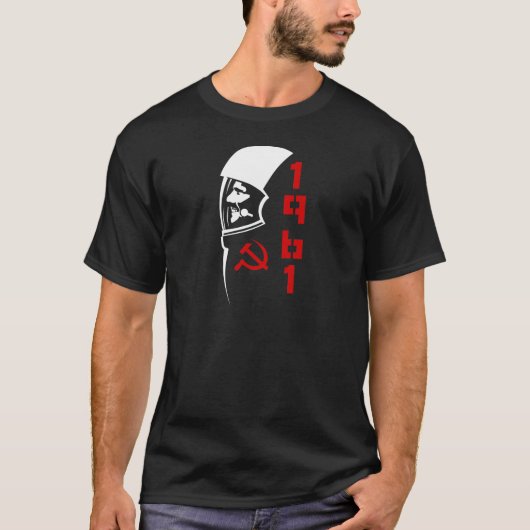 Yuri Gagarin T-shirt (Voorkant)