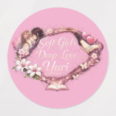 Yuri Is the Plot | Girls’ Love Yuri Anime Labels (Design 2)
