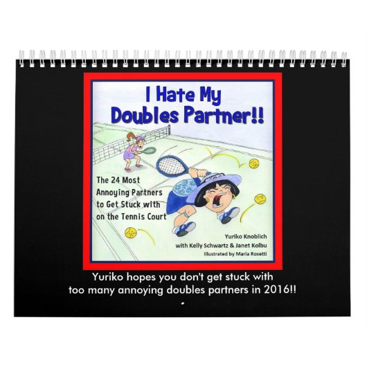Yuriko kalender (med) - Ik haat mijn Doubles Partn (Hoes)