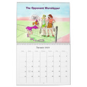 Yuriko kalender (med) - Ik haat mijn Doubles Partn (Jan 2026)