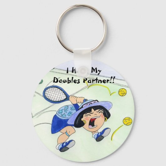 Yuriko sleutelhanger - Ik haat mijn dubbelganger (Voorkant)