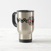 Yurok Tribe Travel Mug Reisbeker (Voorkant links)