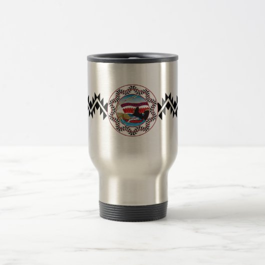 Yurok Tribe Travel Mug Reisbeker (Center)