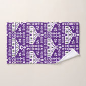 Yurt die in Natuur leeft Bad Handdoek (Handdoek)