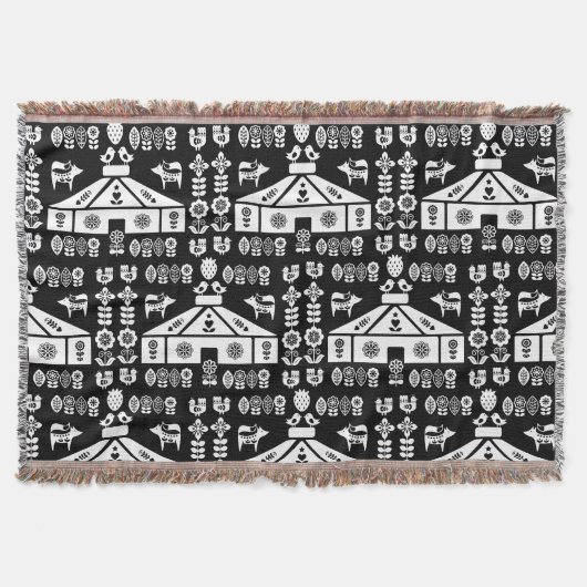 Yurt die in Natuur leeft Deken (Voorkant)