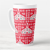 Yurt die in Natuur leeft Latte Mok (Linkerhoek)