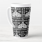 Yurt die in Natuur leeft Latte Mok (Linkerhoek)