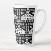 Yurt die in Natuur leeft Latte Mok (Rechts)