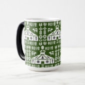 Yurt die in Natuur leeft Magische Mok (Voorkant links)