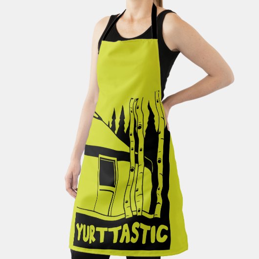 Yurt die in Natuur leeft Schort (Insitu)