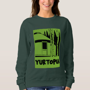 Yurt die in Natuur leeft Trui