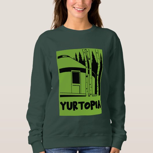 Yurt die in Natuur leeft Trui (Voorkant)