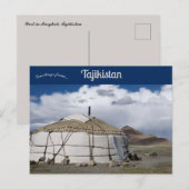 Yurt in Murghab Tadzjikistan Briefkaart (Voorkant / Achterkant)