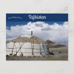 Yurt in Murghab Tadzjikistan Briefkaart