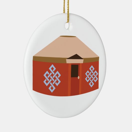 Yurt Keramisch Ornament (Rechts)