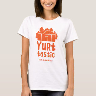 Yurt, levend en gevarieerd T-shirt