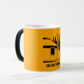 Yurt Lifestyle Geschenken Magische Mok (Voorkant links)