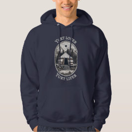 Yurt Lover Yurt Lifer Grappige Yurt Tent Hoodie