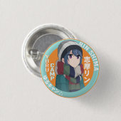 Yuru Camp Badge - relaxte camping Ronde Button 3,2 Cm (Voorkant /achterkant)