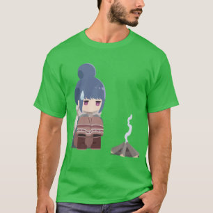 Yuru Camp Kampvuur Rin T-shirt