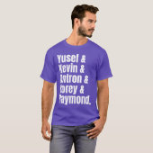 Yusef Kevin Antron Central Park Five girl T-shirt (Voorkant volledig)