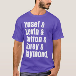 Yusef Kevin Antron Central Park Five meisje T-shirt