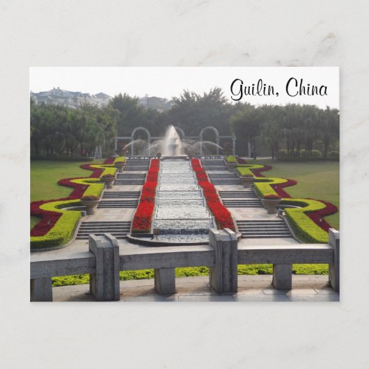 Yushan Park (Guilin, China) #1 Briefkaart (Voorkant)