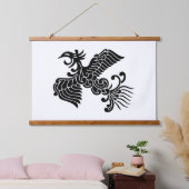 Yusoku Phoenix Hangend Wandkleed (Slaapkamer)
