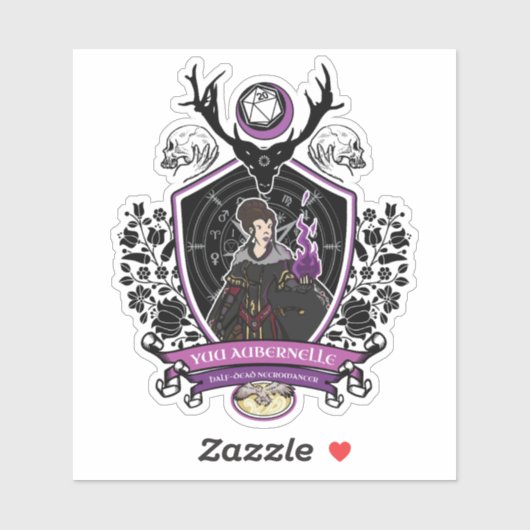 Yuu Auburnelle Sticker (Vel)