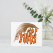 Yuuge Trump Briefkaart (Staand voorkant)