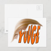 Yuuge Trump Briefkaart (Voorkant / Achterkant)