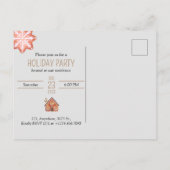 YUUP Leuke kleine kerstkaart Aankondigingskaart (Achterkant)