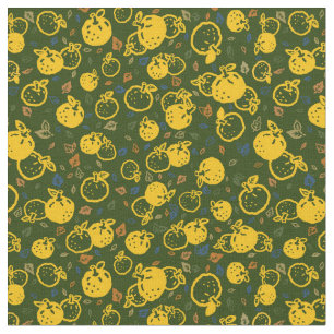 Yuzu Pattern  Japanse herfst Stof
