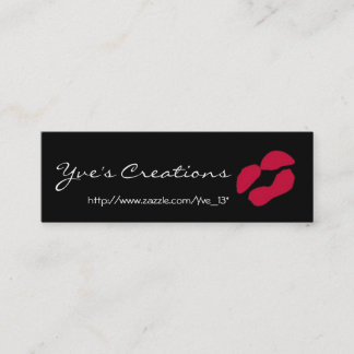 Yve's Creations Profile Card -  Mini Visitekaartje