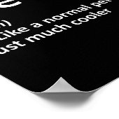 Yvette Definitie Persoonlijke Naam Grappige Verjaa Poster (Hoek)