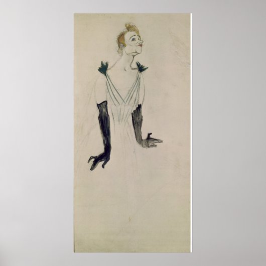 Yvette Guilbert , 1894 Poster (Voorkant)