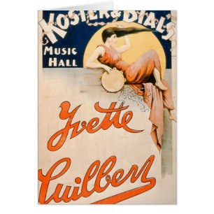 "Yvette Guilbert (c.1869-1944) te Koster en Bial"