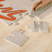 "Yvette Guilbert (c.1869-1944) te Koster en Bial" Legpuzzel (Zijkant)