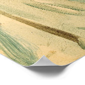 Yvette Guilbert neemt een gordijngesprek, 1894 Poster (Hoek)