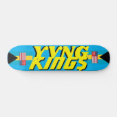 YVNG KINGS JMT BAHAMAS 7 3/4" Skateboard Deck (Horizontaal)