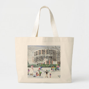 Yvonne Arnaud Theater Grote Tote Bag