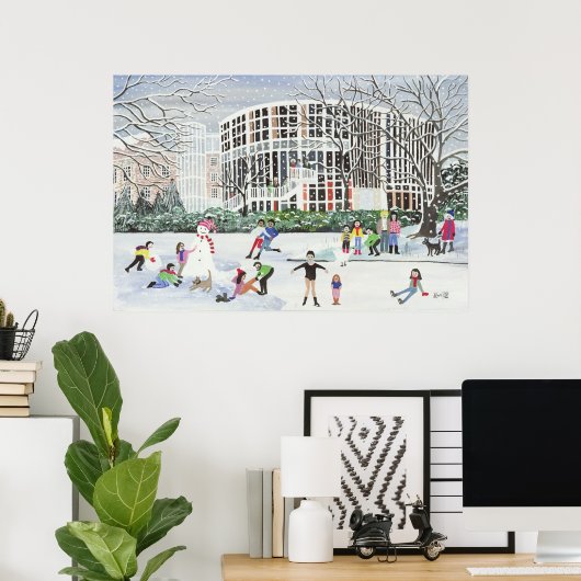 Yvonne Arnaud Theater Poster (Thuiskantoor)