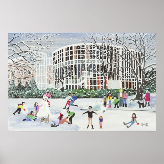 Yvonne Arnaud Theater Poster (Voorkant)